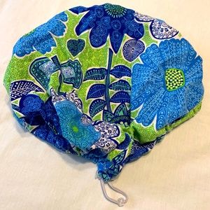 Adjustable Surgical Scrub Hats Bouffant Caps. All 4 included.